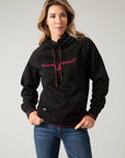 Two Scoops Hoodie- Black-