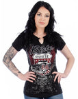 Short Sleeve- Black Acid- Route 66