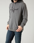 Fast Talker Hoodie- Charcoal Grey