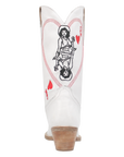 Queen A Hearts - DI174- White
