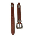 Rustic Wood Handtooled Belt- S-4811-