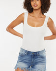 Mid-Rise Fray Hem- Med- KC9214QM