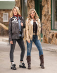 The Frontier Palomino Leather Jacket- STS6080