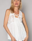 Mia Tank- GKT207 - Off- White