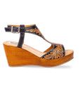 Talitha Handtooled Wedge -