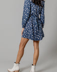 Georgina Dress- Blue-