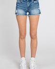 MedWash Stripe Patch Shorts