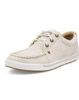 Kicks- Woven Sand/White- WCA0082-