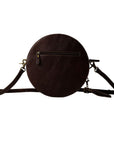 Magnolia Morn Hand-Tooled Round Bag