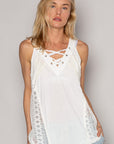 Isabella Tank - GKT226 - Off-White -