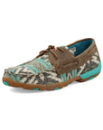 Boat Shoe Driving Moc- Blue Multi/Bomber 7.5
