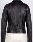 Benja Leather Jacket- Regular Fit- Black