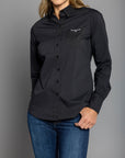 KR Team Dress Shirt-Black