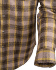 Greyson Flannel Shirt- Brown