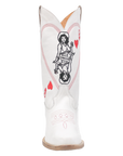 Queen A Hearts - DI174- White