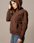 Ella Hoodie- Brown