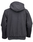 Canvas Sawbuck Hoodie- 29853- Black-