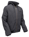 Canvas Sawbuck Hoodie- 29853- Iron