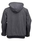 Canvas Sawbuck Hoodie- 29853- Iron