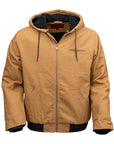 Canvas Sawbuck Hoodie- 29853- Tan-
