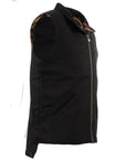 Canvas Sawbuck Vest- 29824- Black-