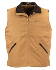 Canvas Sawbuck Vest- 29824- Tan