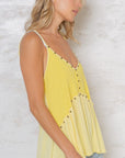 Penelope Tank - YKT54 - Baby Yellow