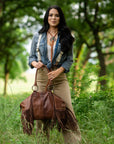 Indie Carmen Purse- Walnut