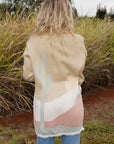 Tan Desert Scene Cardigan