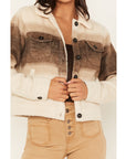 Sherpa Ombre Aztec Coat