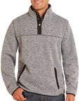 Melange Pullover- DM91C04076- Grey-