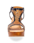 Talitha Handtooled Wedge -