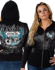 Route 66 Zip Hoodie- 8153