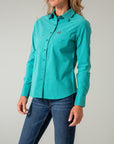Linville Top- Teal