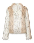 Wild Dream Luxe Faux Fur Coat - Snow Leopard
