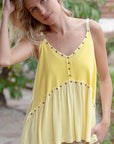 Penelope Tank - YKT54 - Baby Yellow