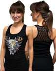 Tank- Black- Longhorn-