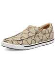 SlipOnKicks-Womens TanBlackLonghorn 7