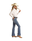 Raised Embroidered Riding - RRWD4RR106