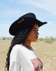 Raise Hell - Austrailian Wool Western Hat