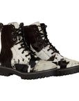 Fervence Cowhide Combat Boot