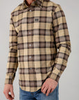 Twin Peaks Flannel- Brown-