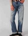 Brooks- Relaxed Boyfriend Jean- MidWash