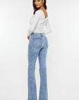 Midrise Doubleband Waist Flare- KC9365M-