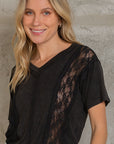 Chloe Top- YKT830 - Black