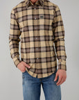 Twin Peaks Flannel- Brown-