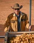 Josey Wales Genuine Suede Jacket- STS6533