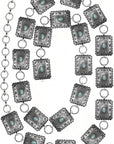 Small Square Concho Belt