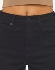 Black High Rise Super-Skinny