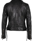 Wani Leather Jacket- Black-